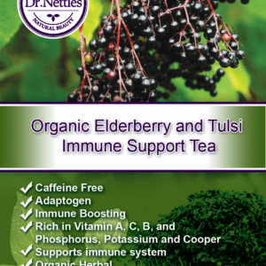 Organic Elderberry and Tulsi Immune Support Tea