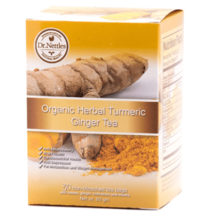 Organic Herbal Tumeric Ginger Tea